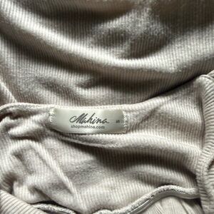 Mahina Soft Ribbed Romper